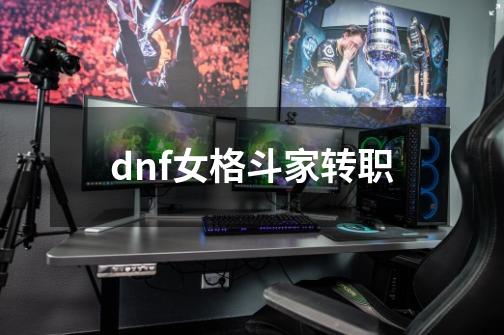 dnf女格斗家转职-第1张-游戏相关-话依网