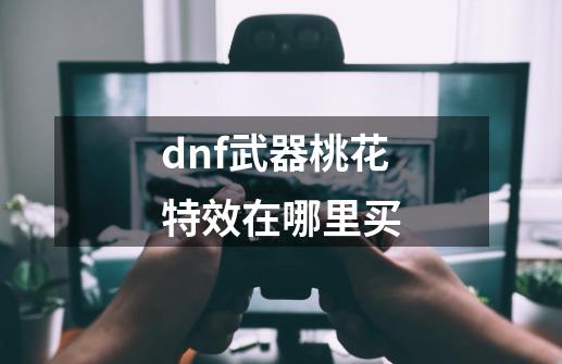 dnf武器桃花特效在哪里买-第1张-游戏相关-话依网