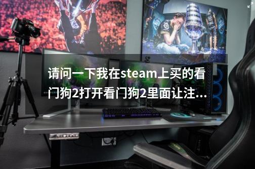 请问一下我在steam上买的看门狗2打开看门狗2里面让注册怎么注册账号密码呀！我不会请大哥大姐们帮_如何免费领取看门狗2-第1张-游戏相关-话依网