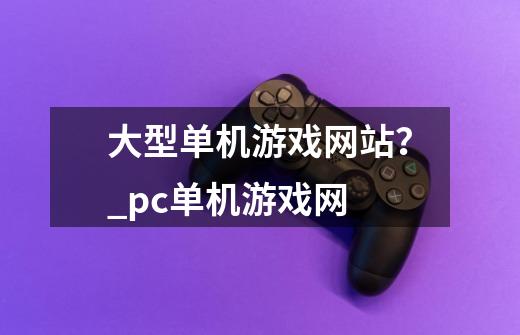 大型单机游戏网站？_pc单机游戏网-第1张-游戏相关-话依网