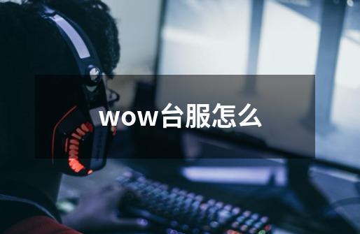 wow台服怎么-第1张-游戏相关-话依网