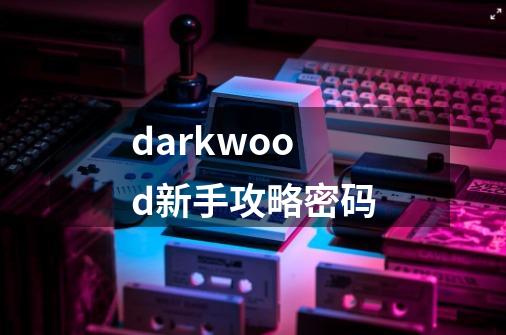 darkwood新手攻略密码-第1张-游戏相关-话依网