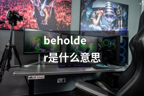 beholder是什么意思-第1张-游戏相关-话依网