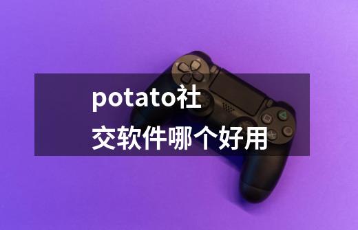 potato社交软件哪个好用-第1张-游戏相关-话依网