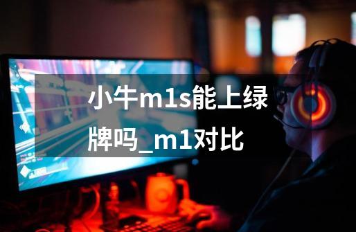 小牛m1s能上绿牌吗_m1对比-第1张-游戏相关-话依网