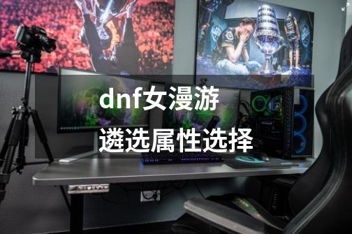 dnf女漫游遴选属性选择-第1张-游戏相关-话依网