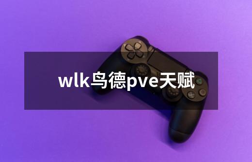 wlk鸟德pve天赋-第1张-游戏相关-话依网