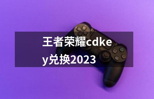 王者荣耀cdkey兑换2023-第1张-游戏相关-话依网