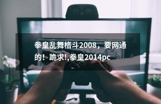 拳皇乱舞格斗2008，要网通的！跪求!,拳皇2014pc-第1张-游戏相关-话依网