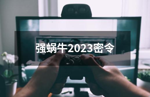 强蜗牛2023密令-第1张-游戏相关-话依网