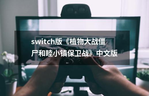 switch版《植物大战僵尸和睦小镇保卫战》中文版-第1张-游戏相关-话依网