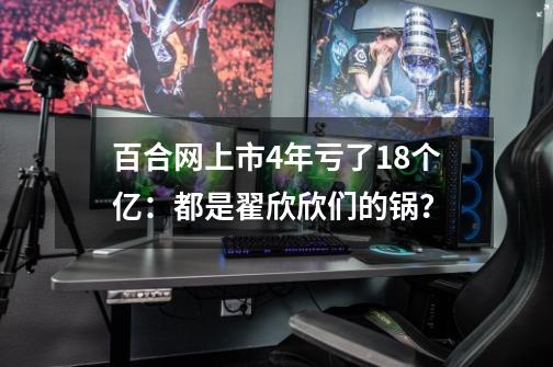 百合网上市4年亏了1.8个亿：都是翟欣欣们的锅？-第1张-游戏相关-话依网