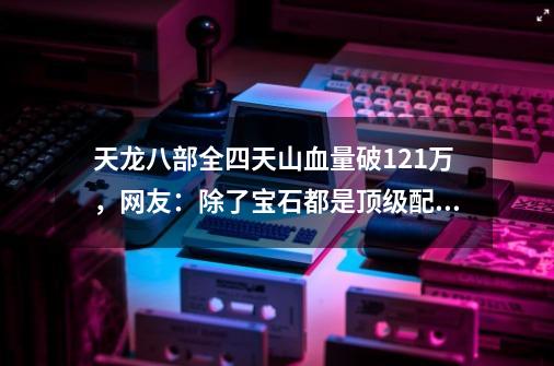 天龙八部全四天山血量破121万，网友：除了宝石都是顶级配置-第1张-游戏相关-话依网