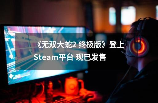 《无双大蛇2 终极版》登上Steam平台 现已发售-第1张-游戏相关-话依网